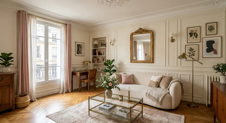 Paris classic living room